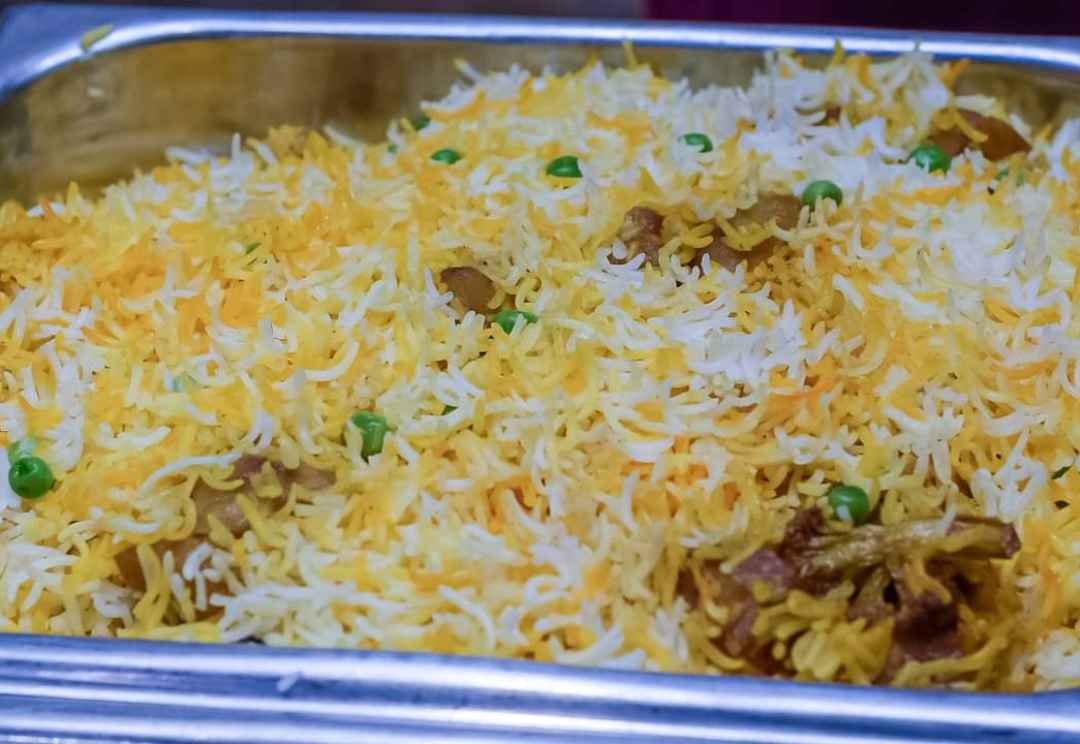 sahi-Zafrani-Pulao, Indian Bengali cuisine style Kolkata