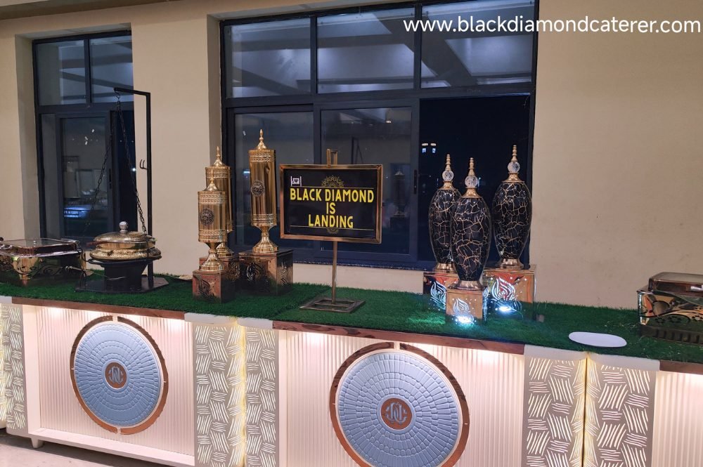 Black Diamond Caterer specializes in catering services and is not a restaurant.