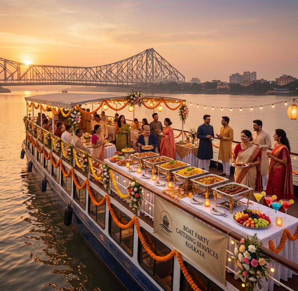 Boat Party Catering Services in Kolkata
